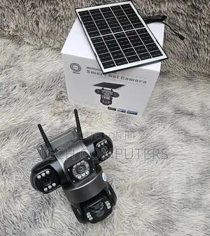 4g Solar Triple Lens Camera – Smart Outdoor Surveillance PTZ System