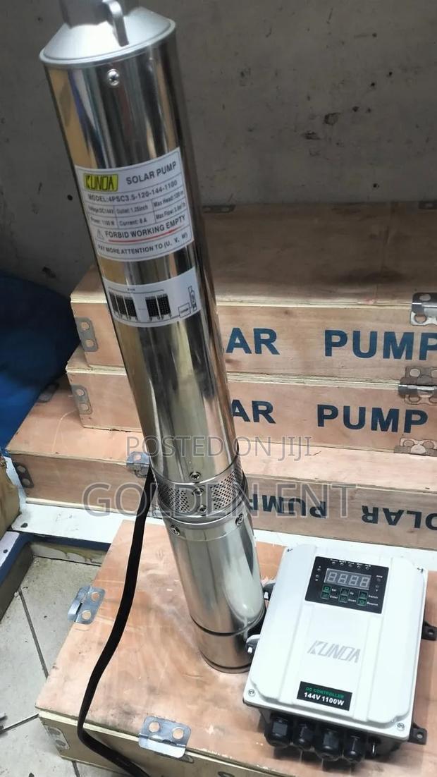 110meter 1500w Kunda Solar Pump/Quality Solar Pump - main view