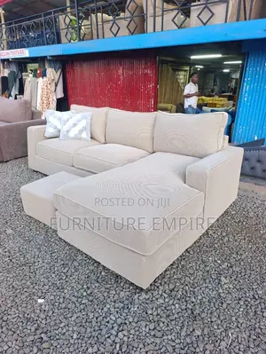 Beige Sectional Sofa