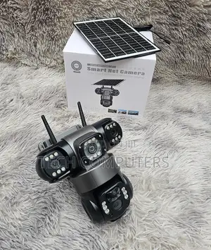Triple Lens Solar Camera 4g – Smart Detection Outdoor Security System