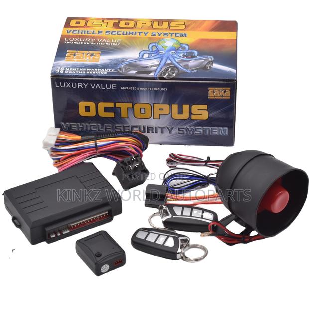 Octopus Car Alarm: Military-Grade Vehicle Security Luxury Value - main view