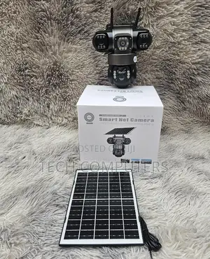 Triple Lens 4g Solar CCTV – Wide Coverage Outdoor Surveillance Camera