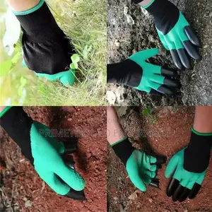 Gardening Gloves -black Green