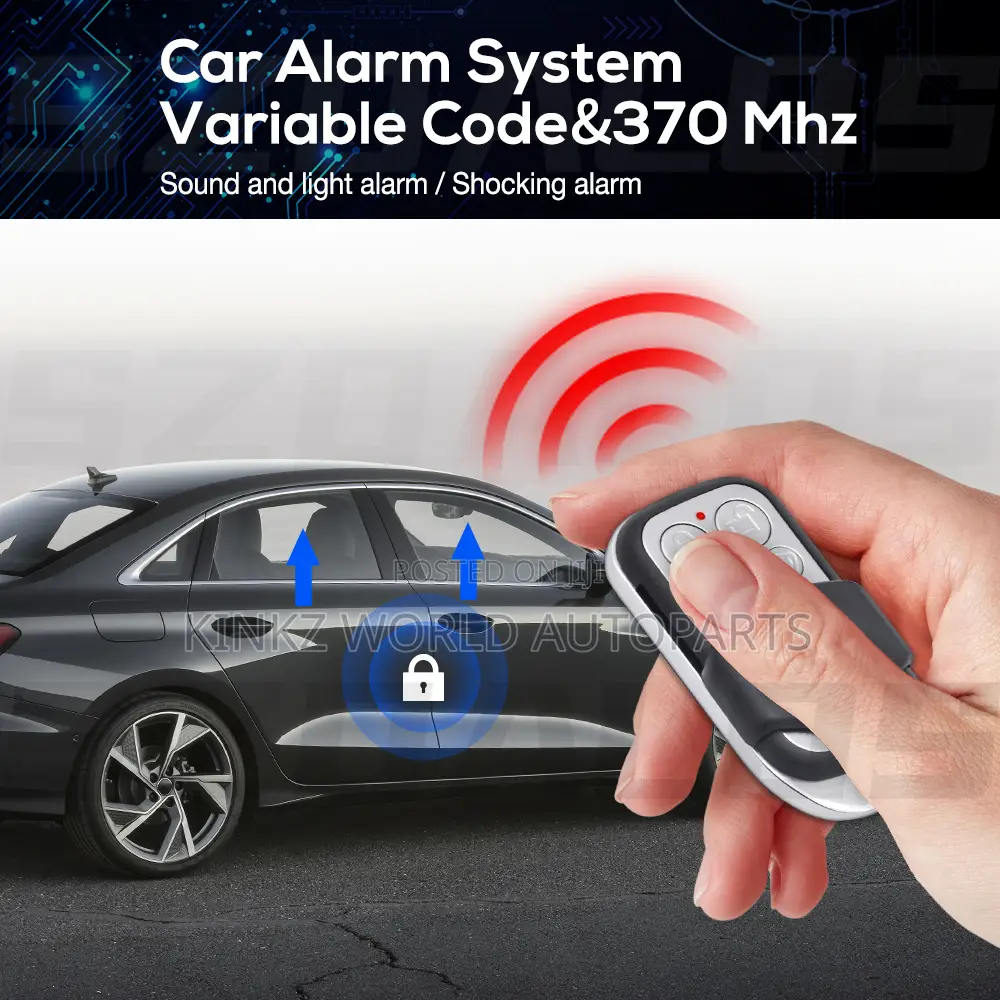 Original Prestige Car Alarm System With Cut Off