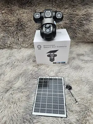 4g Triple Lens Solar Security Camera – All-Around Outdoor Monitoring