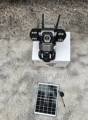 Triple Lens Solar Camera 4g Reliable Outdoor Security With PTZ Control