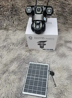 Solar 4g Triple Lens CCTV Smart Tracking Outdoor Security Camera
