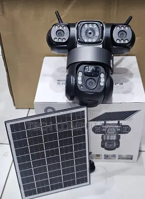 Solar Triple Lens Camera 4g – Intelligent Outdoor Monitoring System