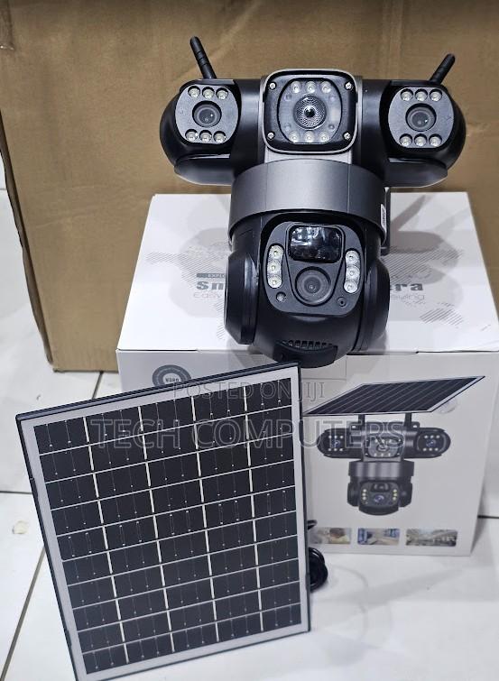 Solar Triple Lens Camera 4g – Intelligent Outdoor Monitoring System
