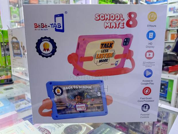 Bebe Tab School Mate 8 Screen Size 8inch 8/256gb Simcard With Keyboard