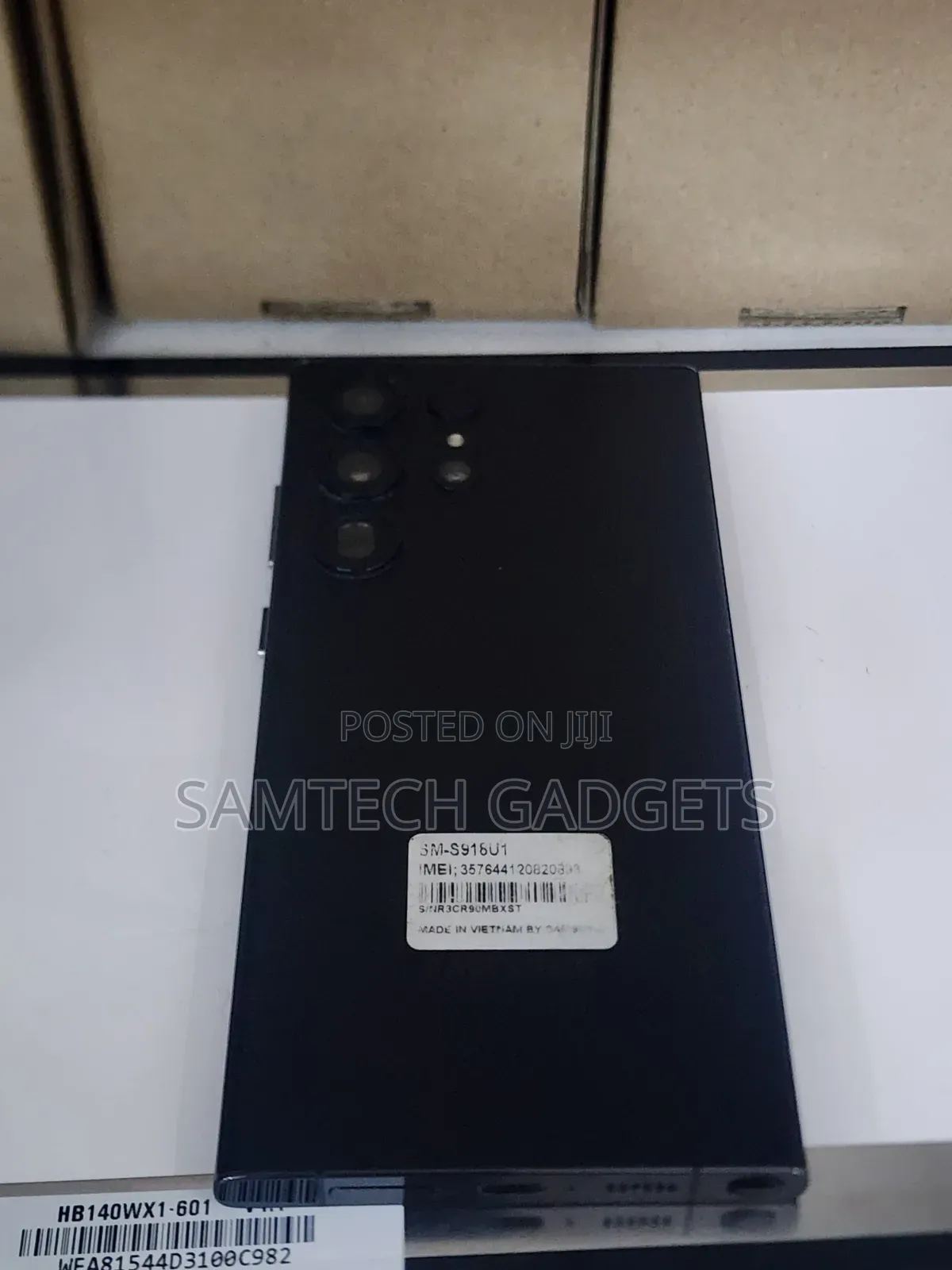 Samsung Galaxy S23 Ultra 256 GB Black