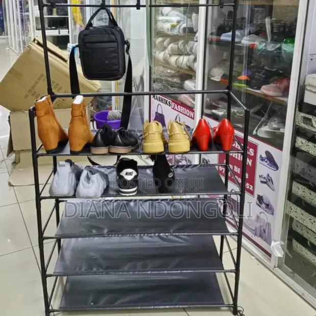Multifunctional 5 Tier Shoe Rack