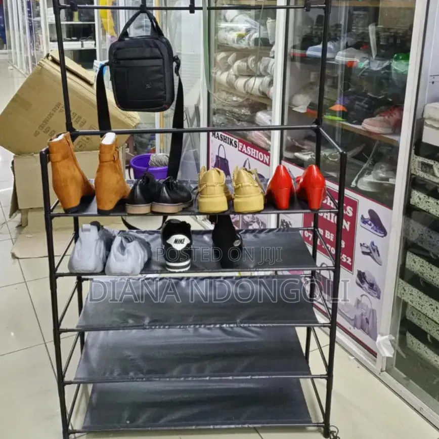 Multifunctional 5 Tier Shoe Rack
