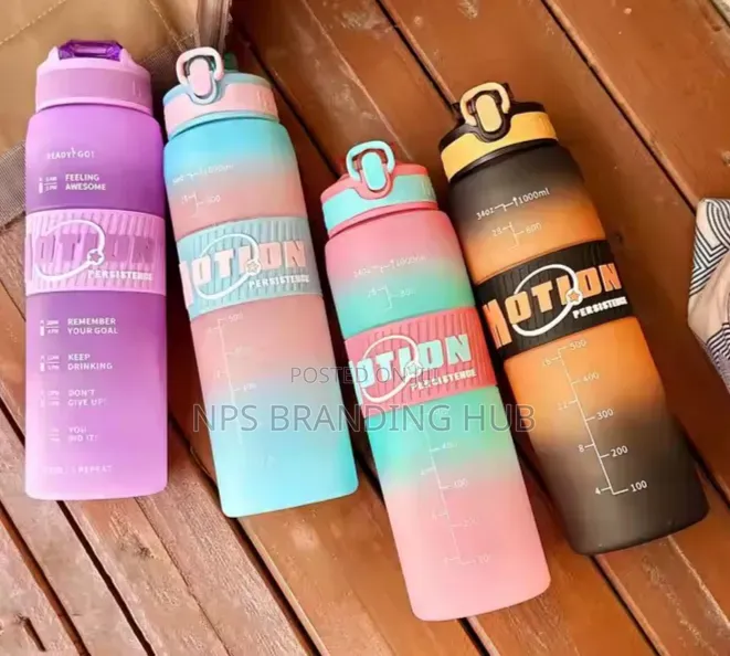 *1000ml Motion Leakproof Bpa Free Drinking Water Bottle HBC