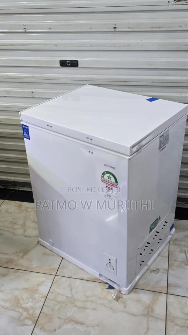 Ailyons 142l Chest Deep Freezer Af-151 Low Noise Fast Freeze