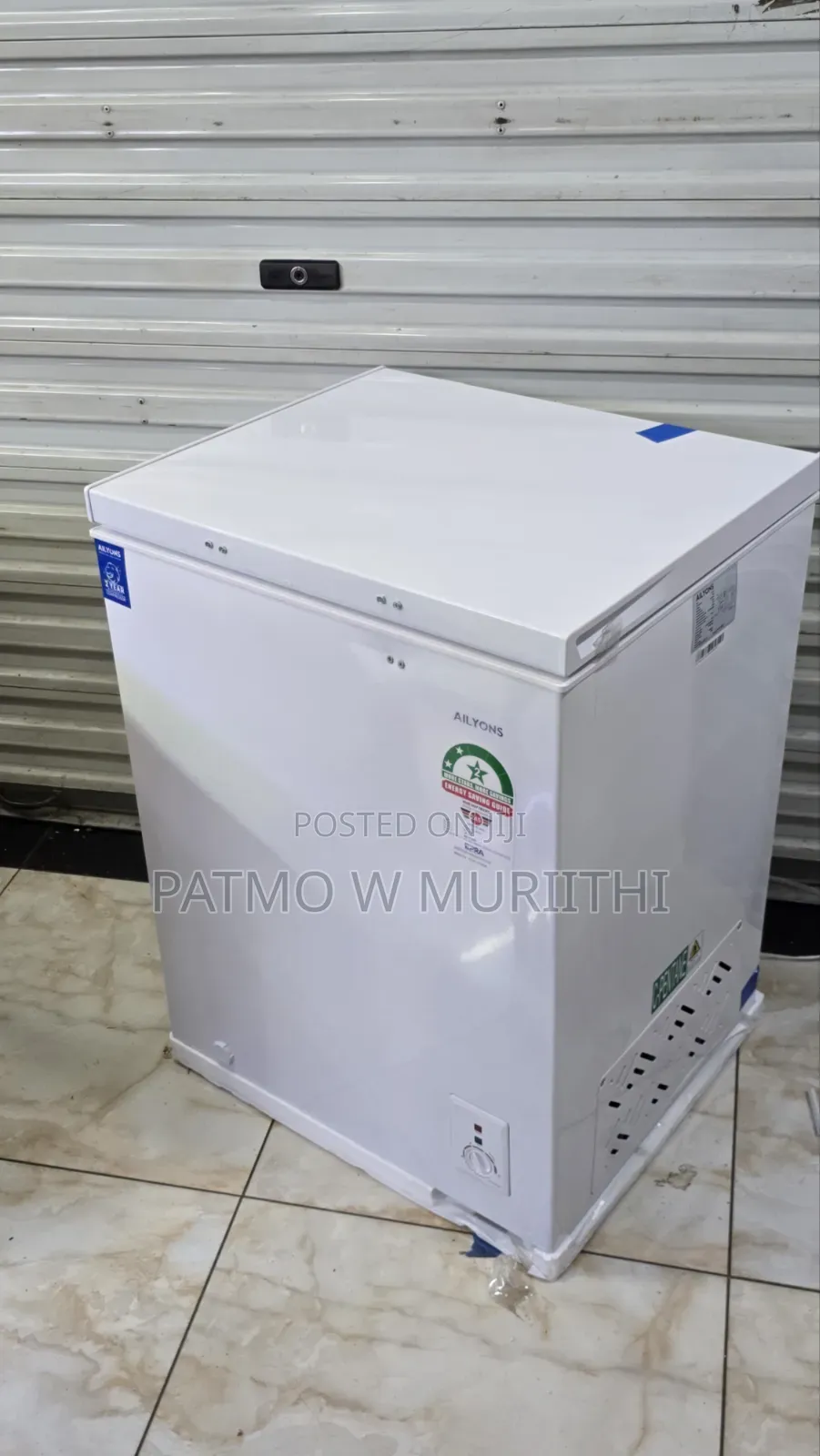 Ailyons 142l Chest Deep Freezer Af-151 Low Noise Fast Freeze