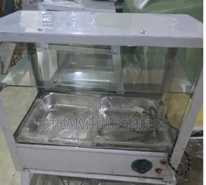 With Two Plate Chips Warmer Double Insert