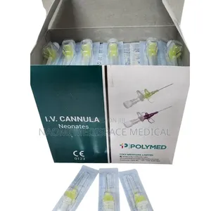 Yellow Iv Cannula /G24 Iv Branullar -100s