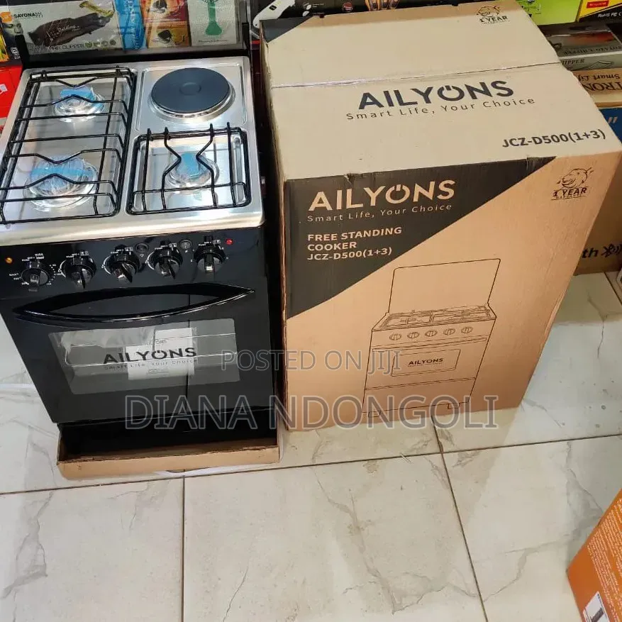 *Ailyons Standing Cooker 3g+1e 50cmx55cm