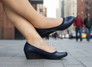Low-Wedge Closed Platform Shoes for Women Size 37-42