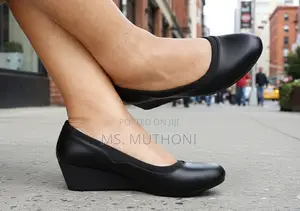 Low-Wedge Closed Platform Shoes for Women Size 37-42