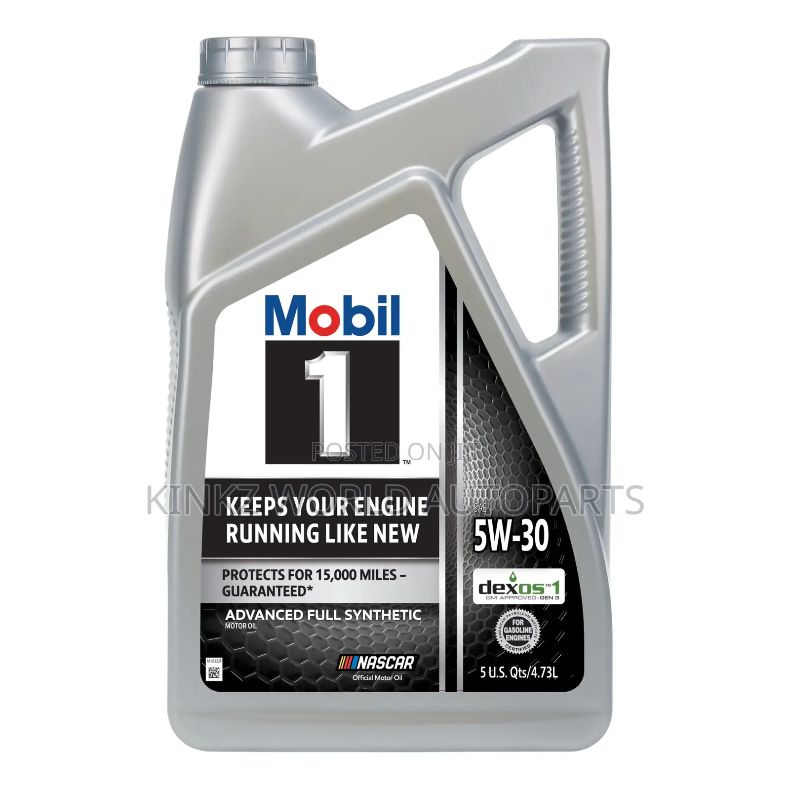 Mobil 1 Advanced Full Synthetic Motor Oil 5w-30, 5 Quart