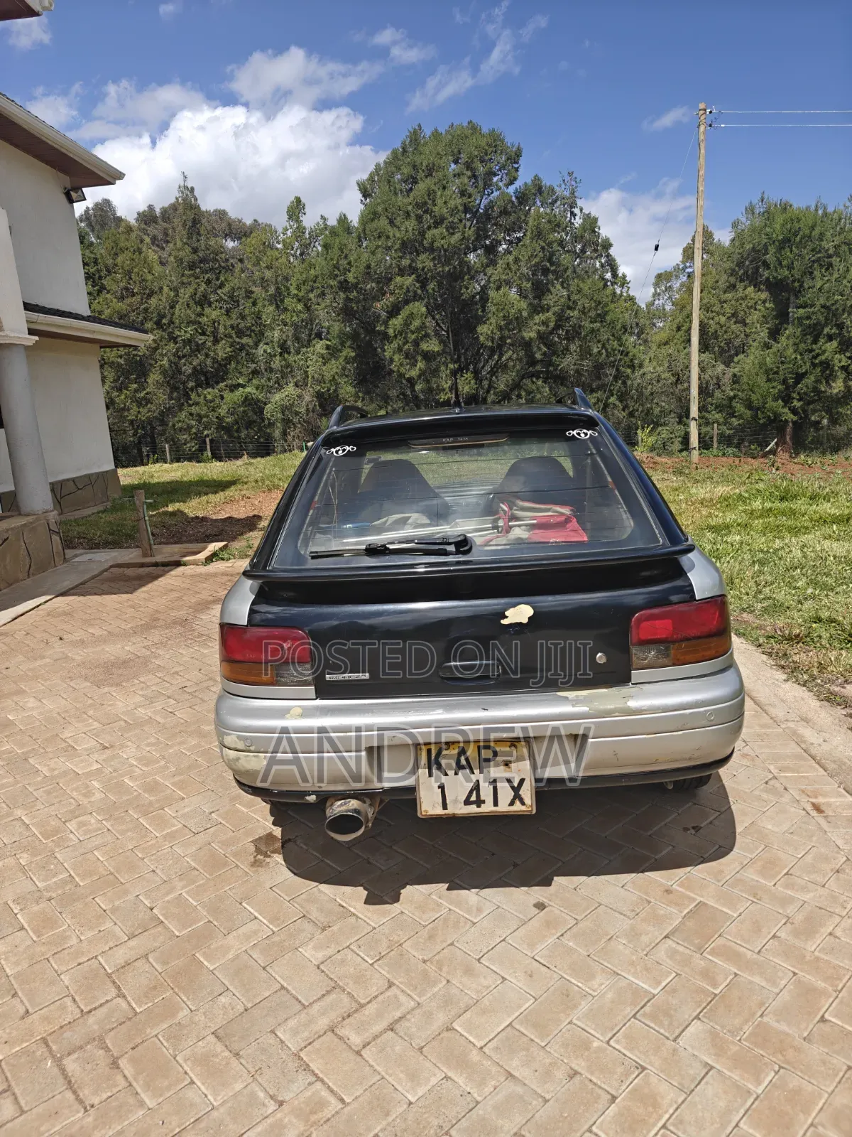 Subaru Impreza Wagon 1995 Silver