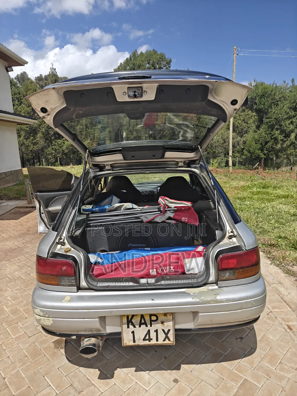 Subaru Impreza Wagon 1995 Silver