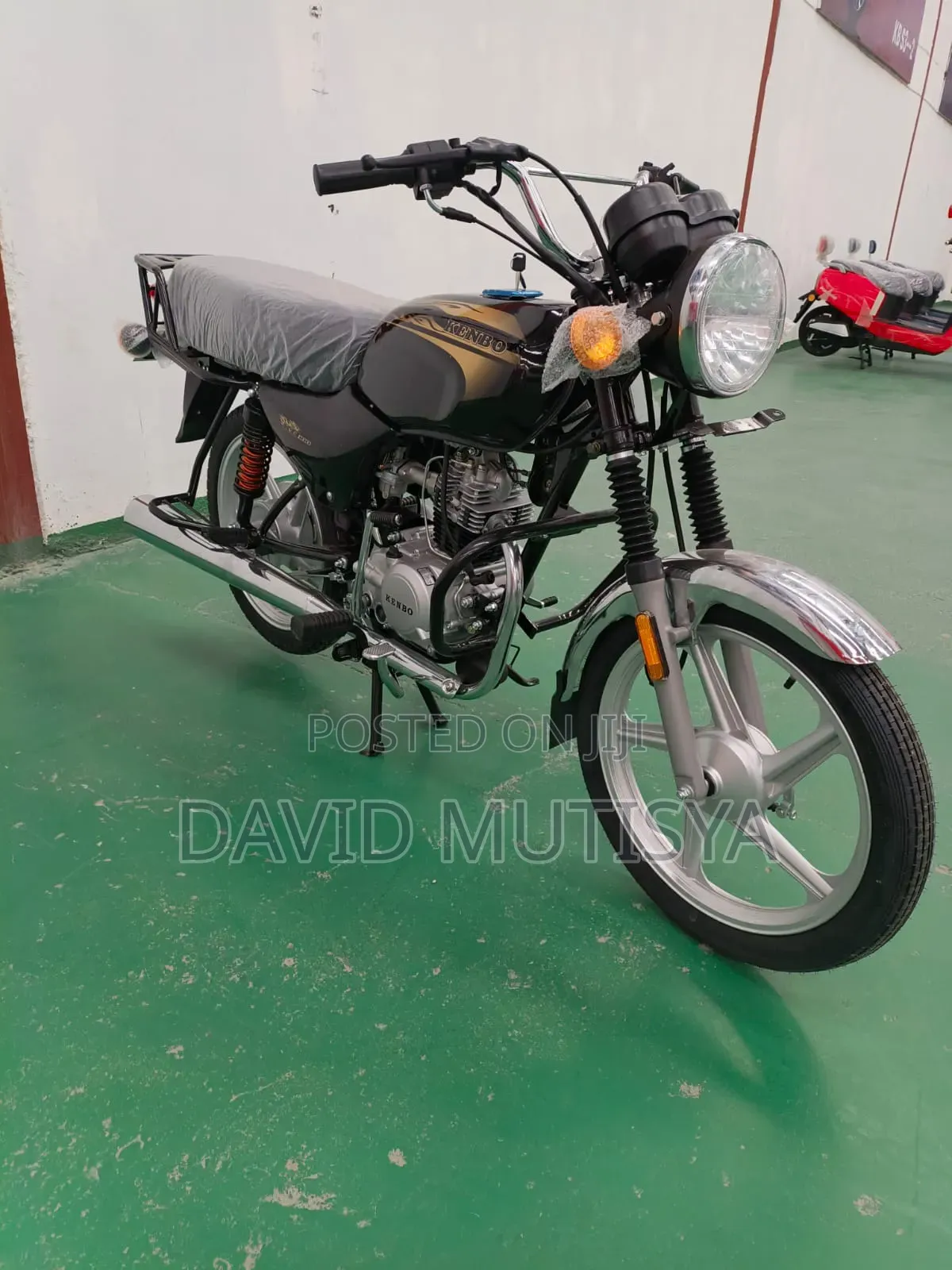 New Motorcycle 2024 Black