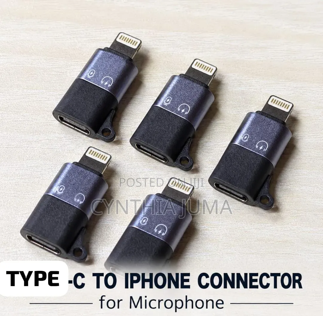 Type C to iPhone Microphone Connector