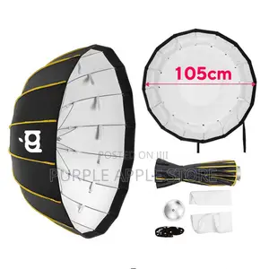 105cm Bowens Mount Beauty Dish Softbox With Grid