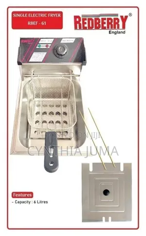 Redberry Premium Range Electric Fryer Single
