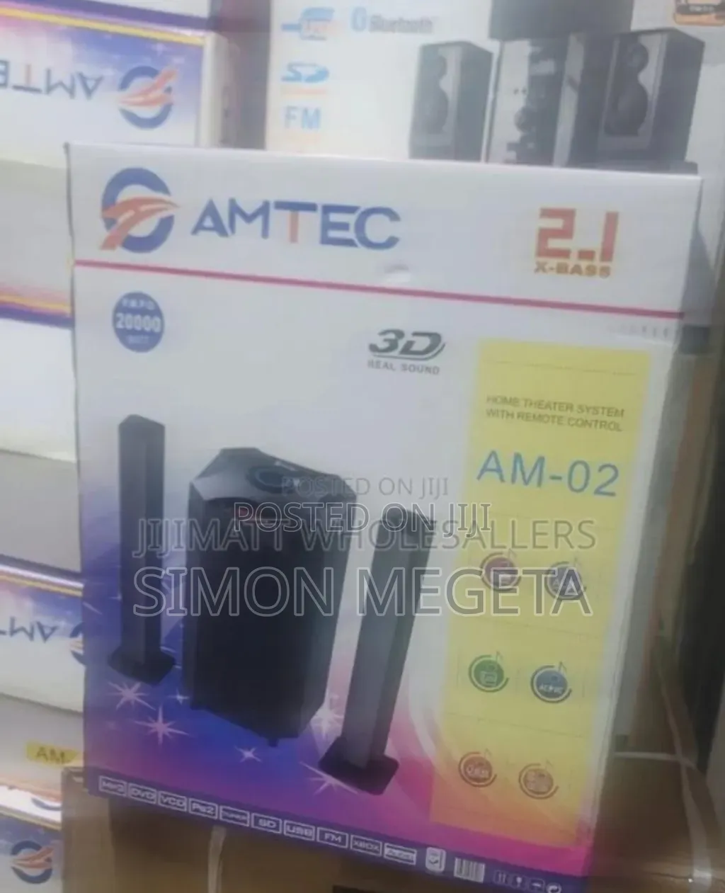X- Bass Amtec 02 Subwoofer. New