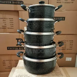 *James Pot Black Cookware Set(Wove)