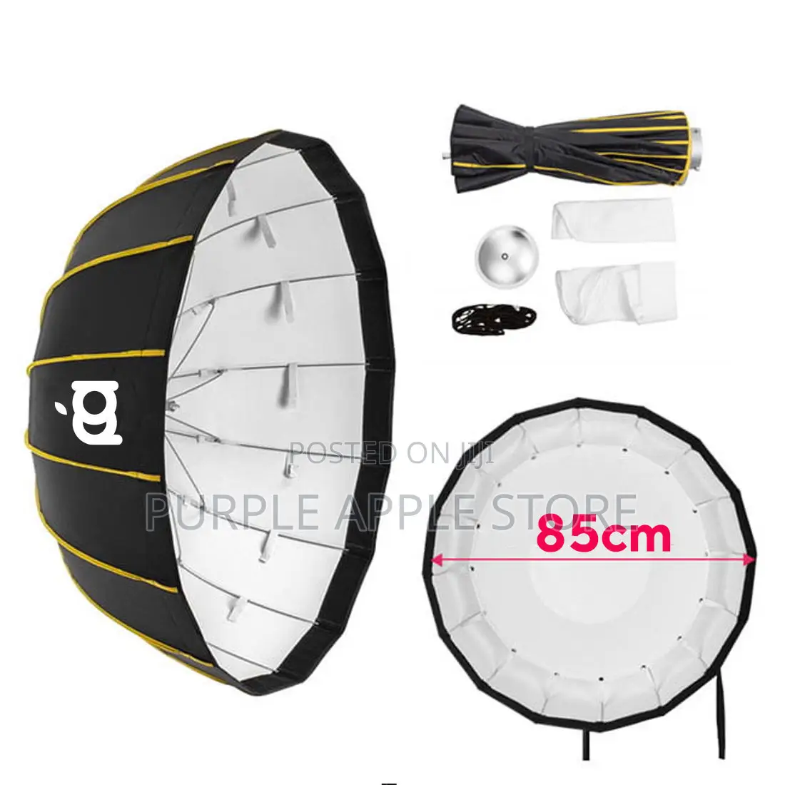 85cm Bowens Mount Beauty Dish Softbox With Grid