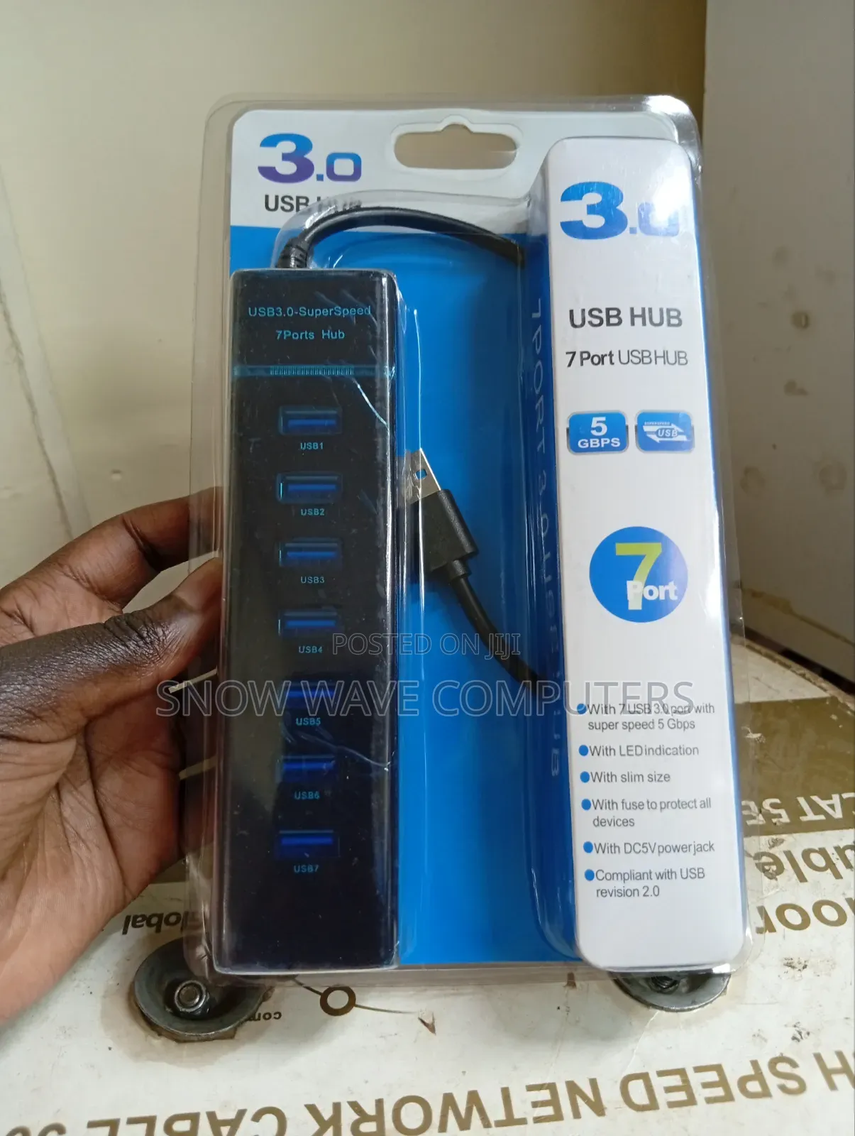 3.0 Usb 7 Ports High Speed Usb Hub
