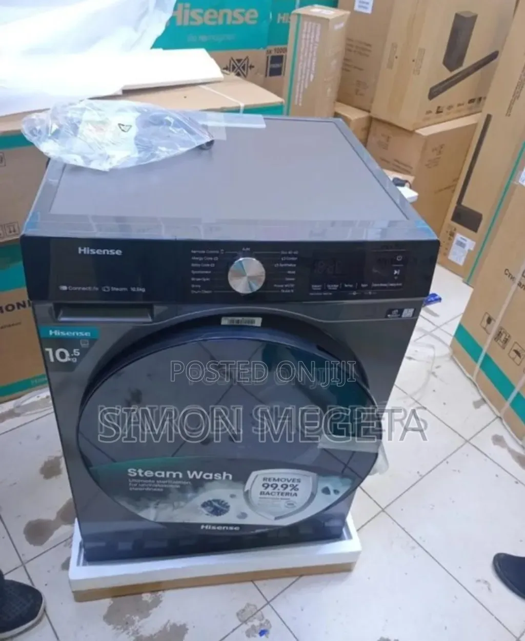 Modern Home Use Hisense 10kgs Washing Machine. Commercial With Dryer