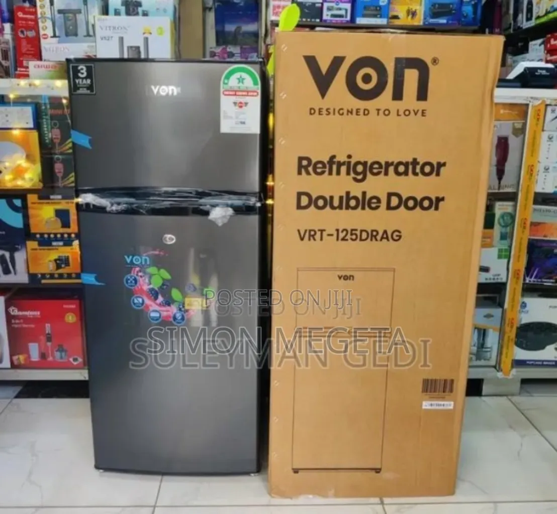 Home Use Von 125l Fridge. Pay on Delivery