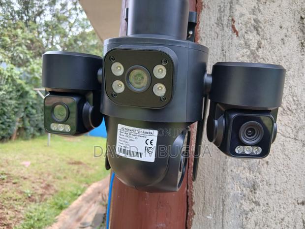 4g Solar CCTV Camera With Sim Card – 4 Lens 20mp Security Camera - thumbnail 4