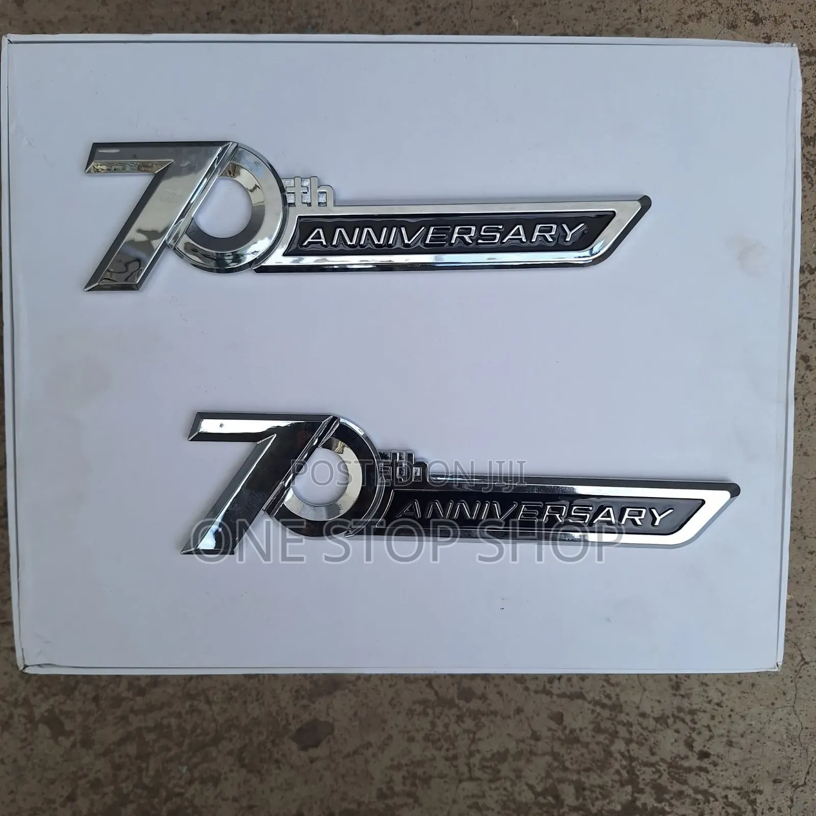 Toyota Land Cruiser 70th Anniversary Commemorative Emblem Badge