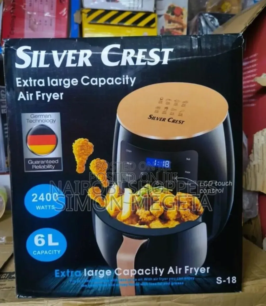 Air Frier/ 6l Silver Crest Air Fryer. Bigger