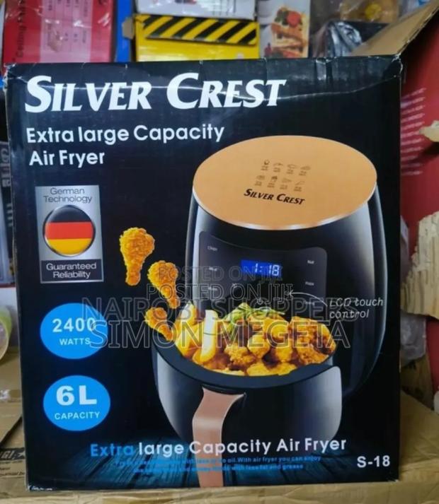 Air Frier/ 6l Silver Crest Air Fryer. Bigger