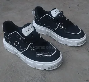 Y2k Punk-Style Chunky Platform Sneakers.Imported From the Usa