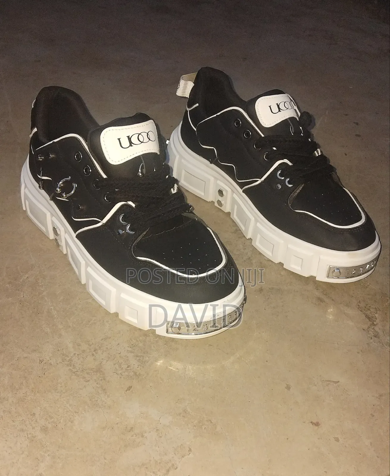 Y2k Punk-Style Chunky Platform Sneakers.Imported From the Usa