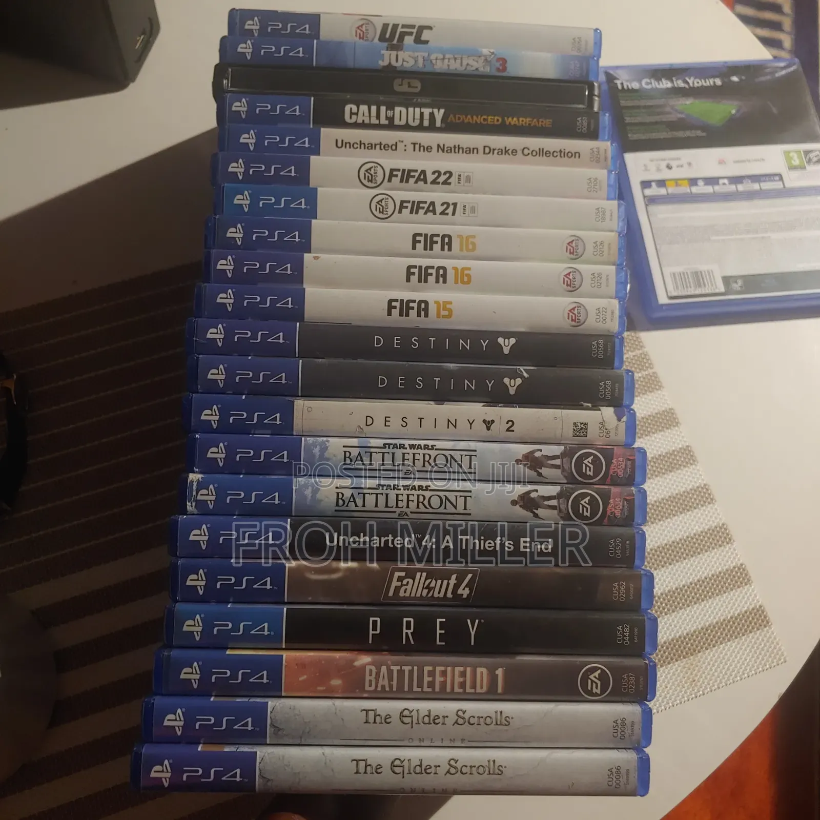 Assorted Ps4 Games