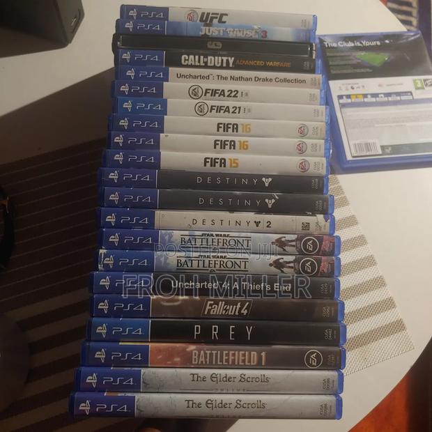 Assorted Ps4 Games - main view