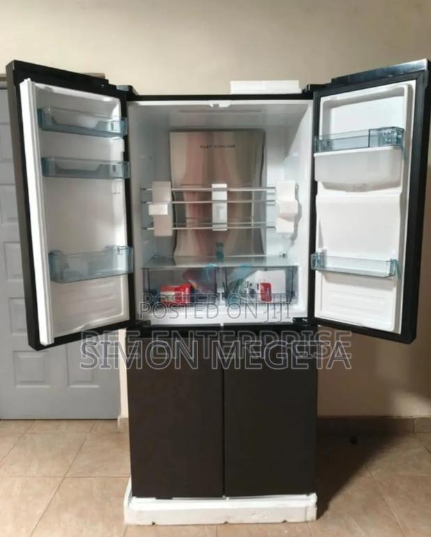 Four Doors. Original Ecomax 506l Fridge With Dispenser