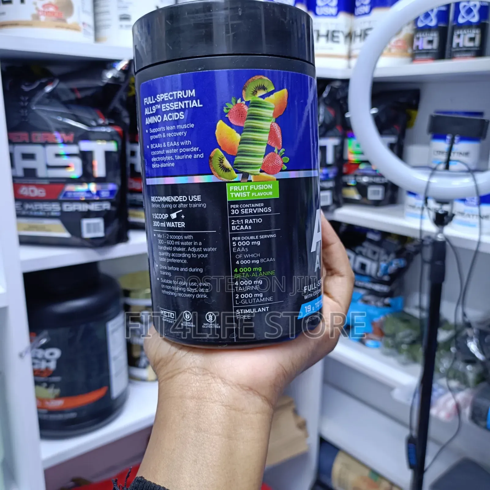 Usn Hardcore All9 Amino – Recovery, Hydration Performance