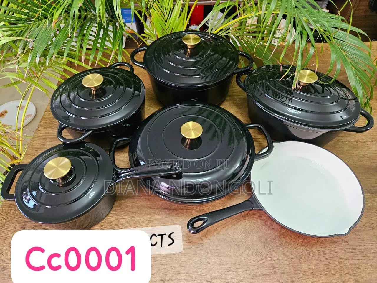 Cast Iron Set 
  11 PCS Set