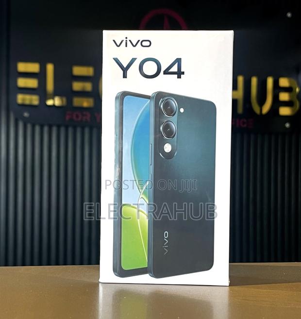 New Vivo Y04 128 GB Blue